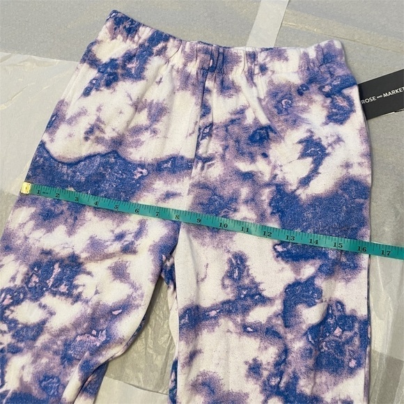 Melrose and Market Sweatpants in Purple Tie Dye M - Picture 11 of 15